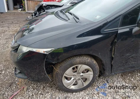 2015 Honda Civic Lx из США, поврежденный, VIN 19XFB2E57FE050365